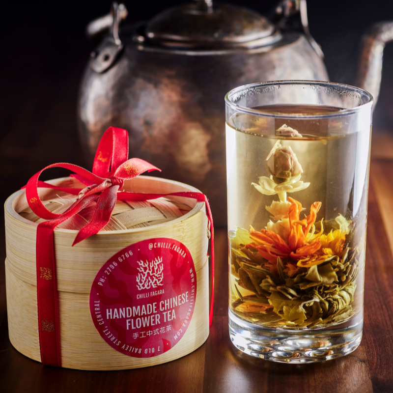 手工中國花茶